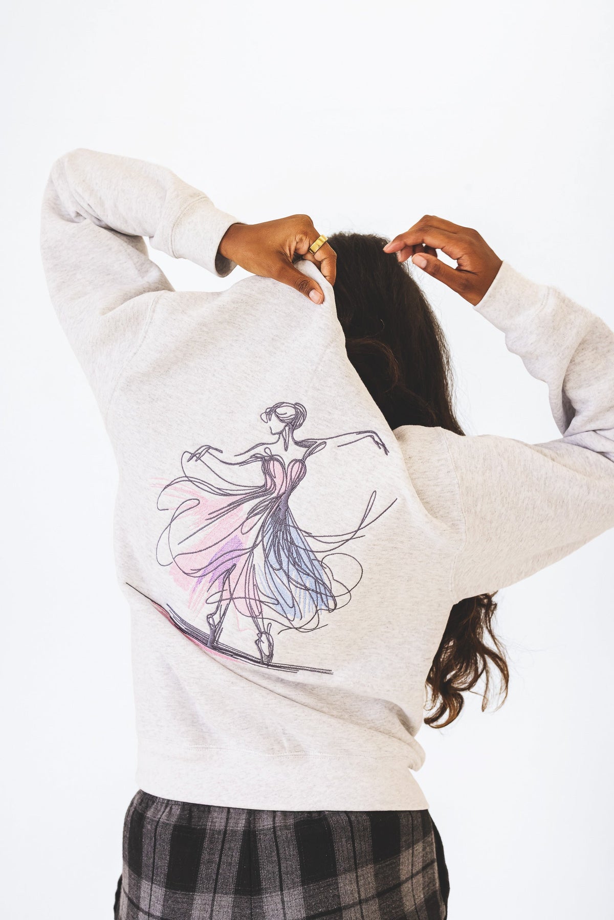 Embroidered Cecilia Sweatshirt